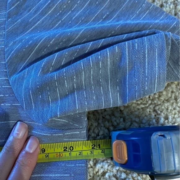 Travis Mathew Men's Stripe Polo Grey Size M Golf Activewear Athletic Shirt Top - Picture 6 of 6